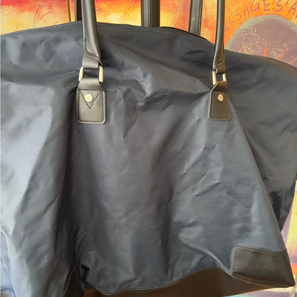 Disney Navy Disneyland Large Resort Tote with Mickey Logo